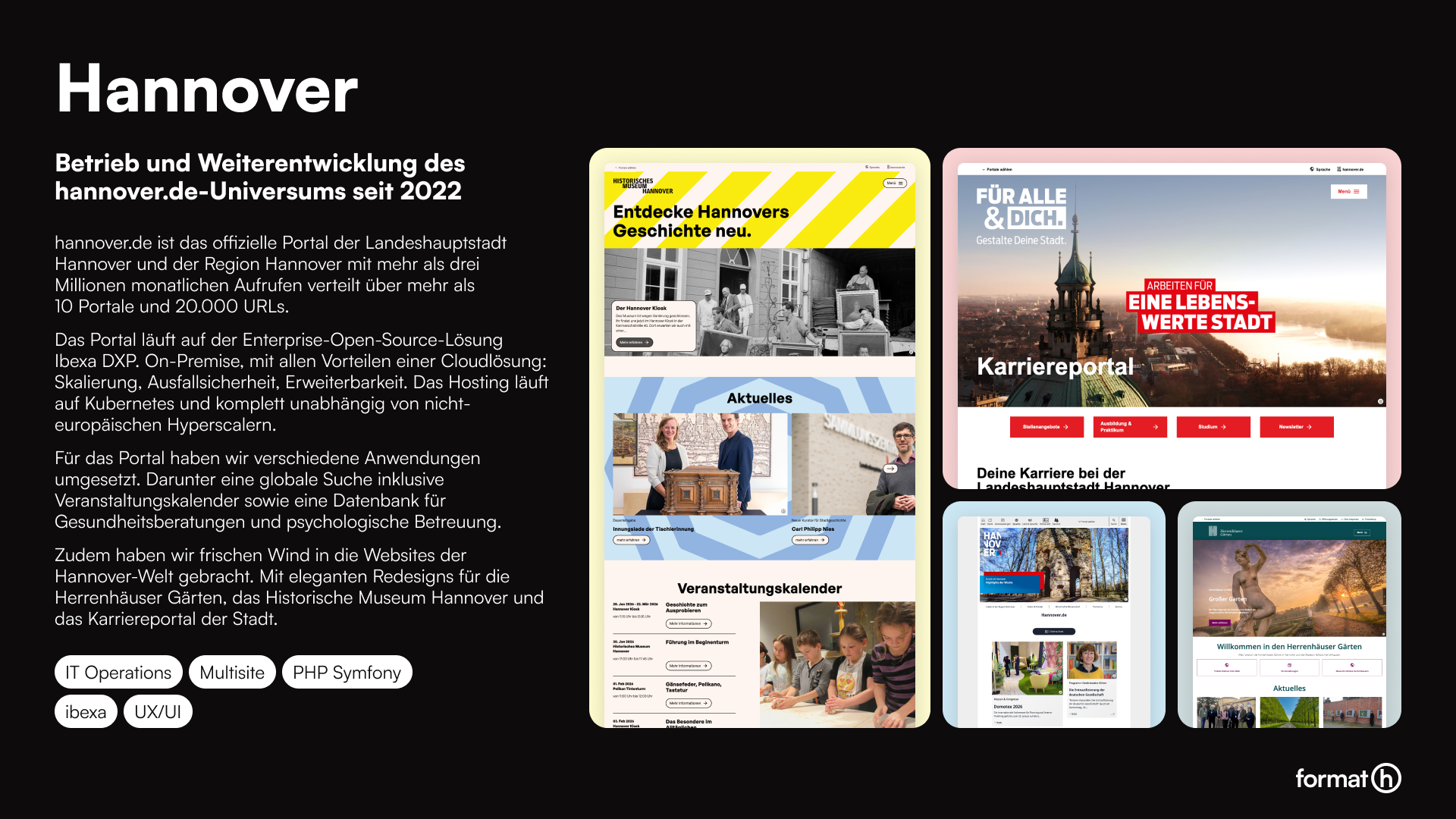 format h Projekte & Portfolio Screenshot #2