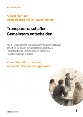 Einführung in 10 Tagen - Assessment der Strategischen Projektinvestitionen