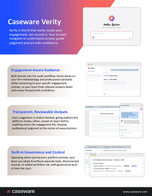 Verity is the AI that works inside your engagement