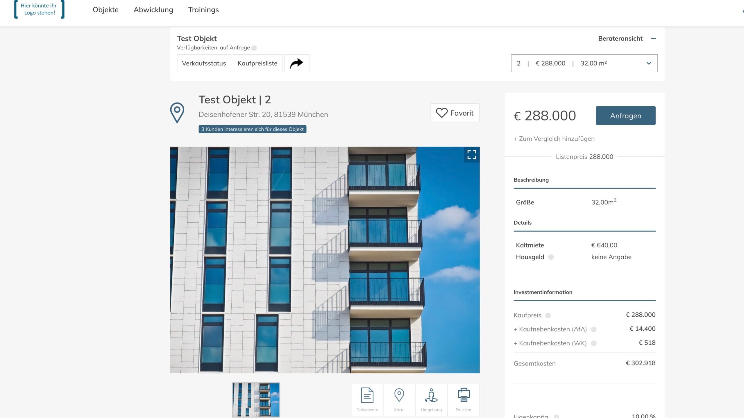 Investagon Screenshot #0