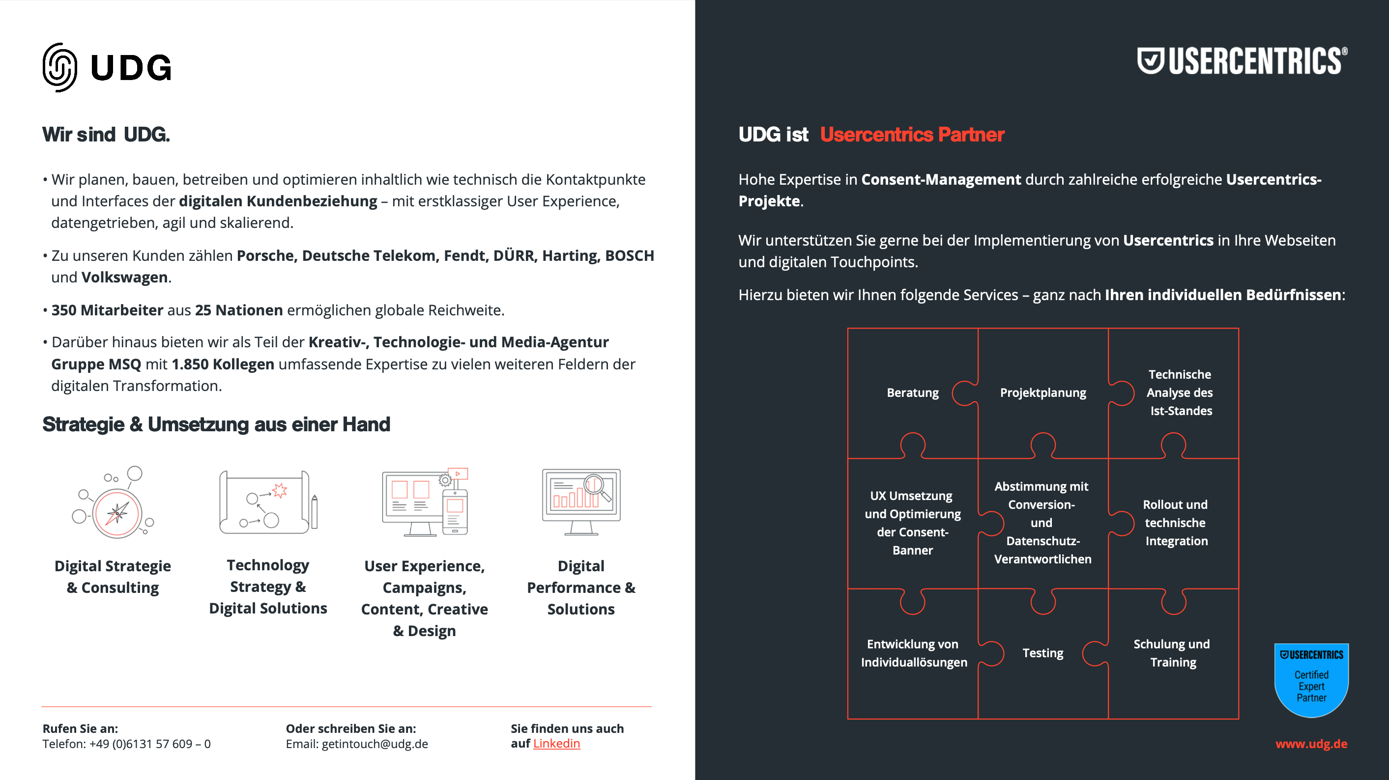 UDG United Digital Group Projects & Portfolio Screenshot #0