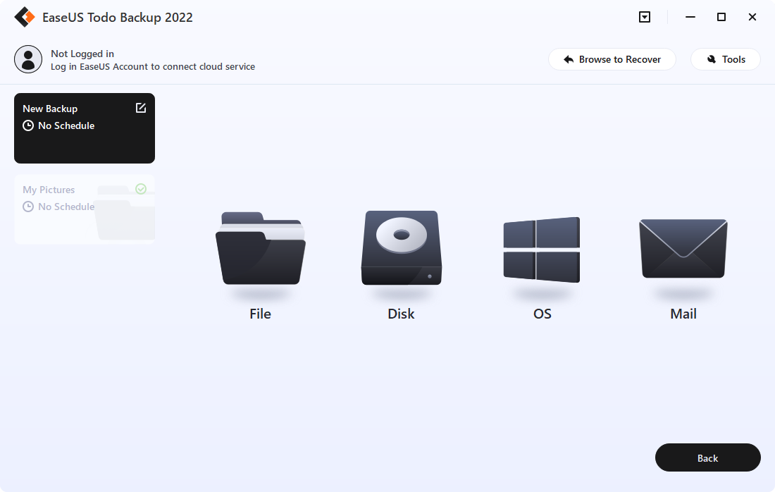 EaseUS Todo Backup Business Screenshot #0