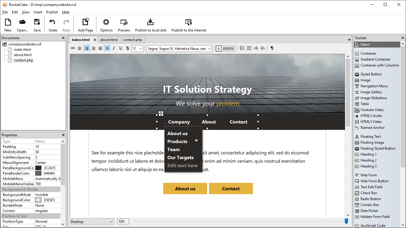 RocketCake Screenshot #0