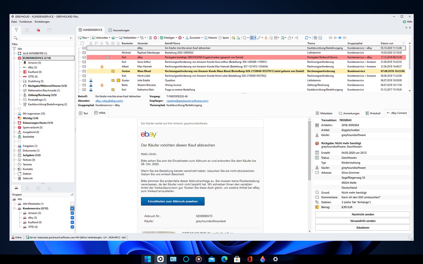 GREYHOUND Screenshot #0