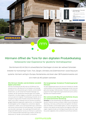 communicode - Hörmann Case Study