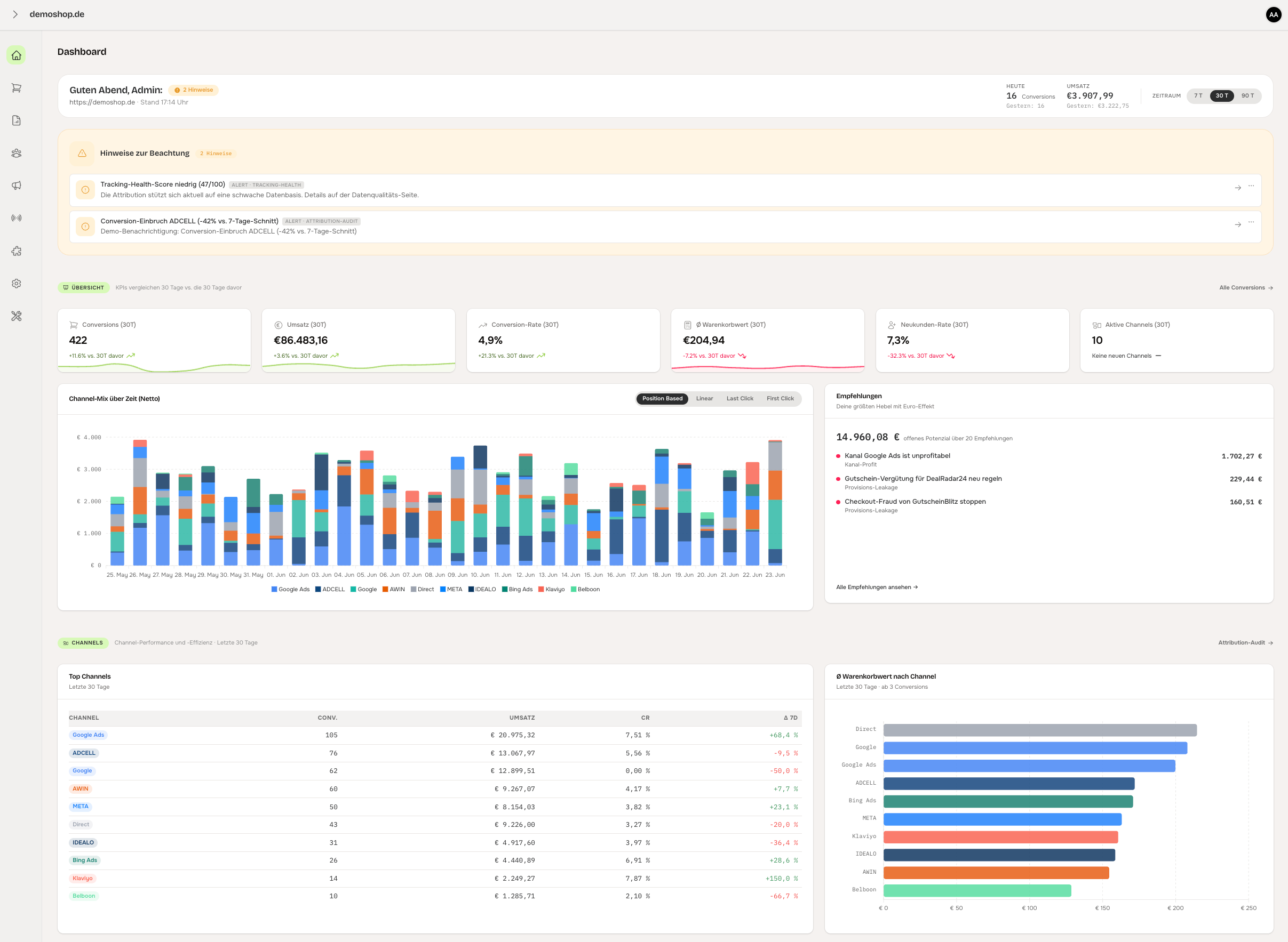 DataFirst Track Screenshot #0