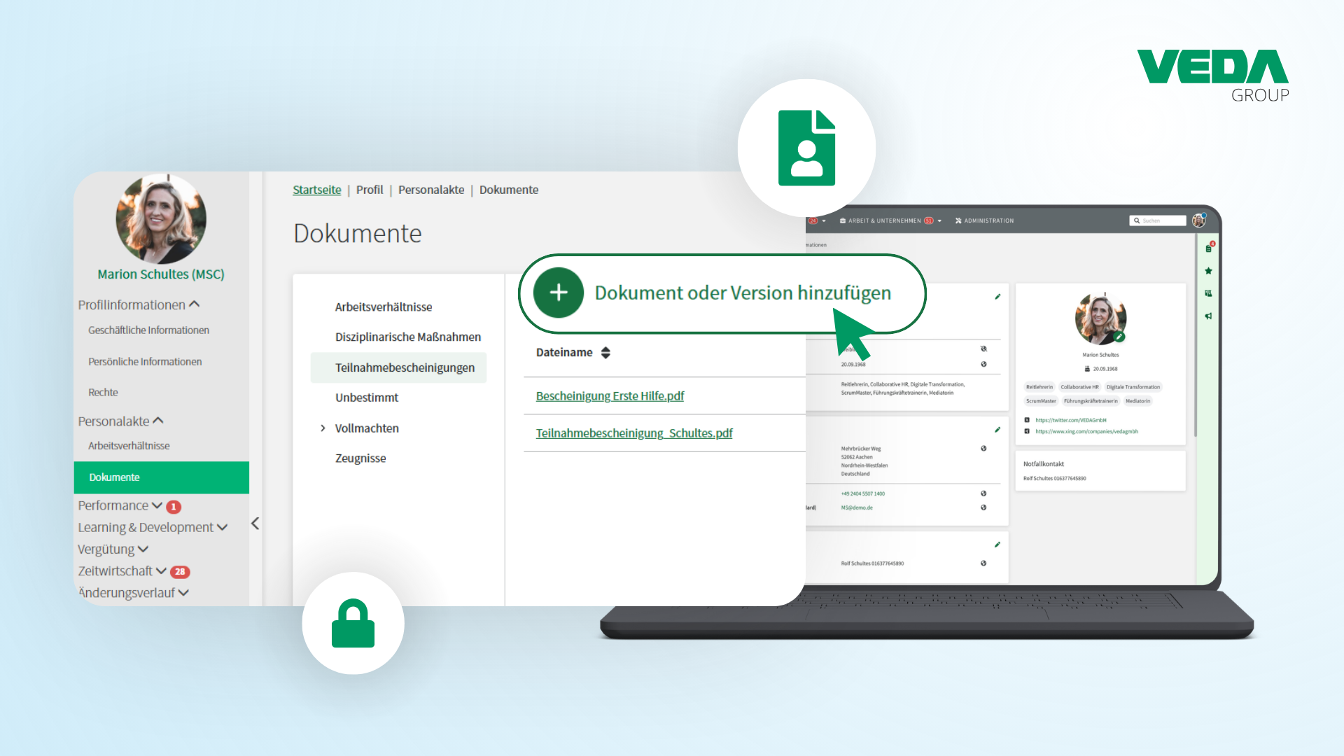 VEDA HR Suite Screenshot #0