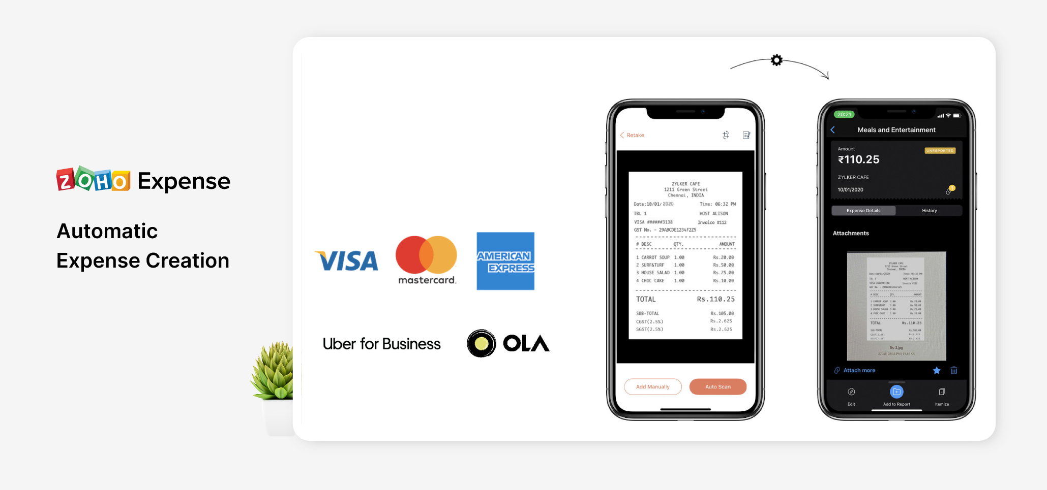 Zoho Expense Screenshot #0