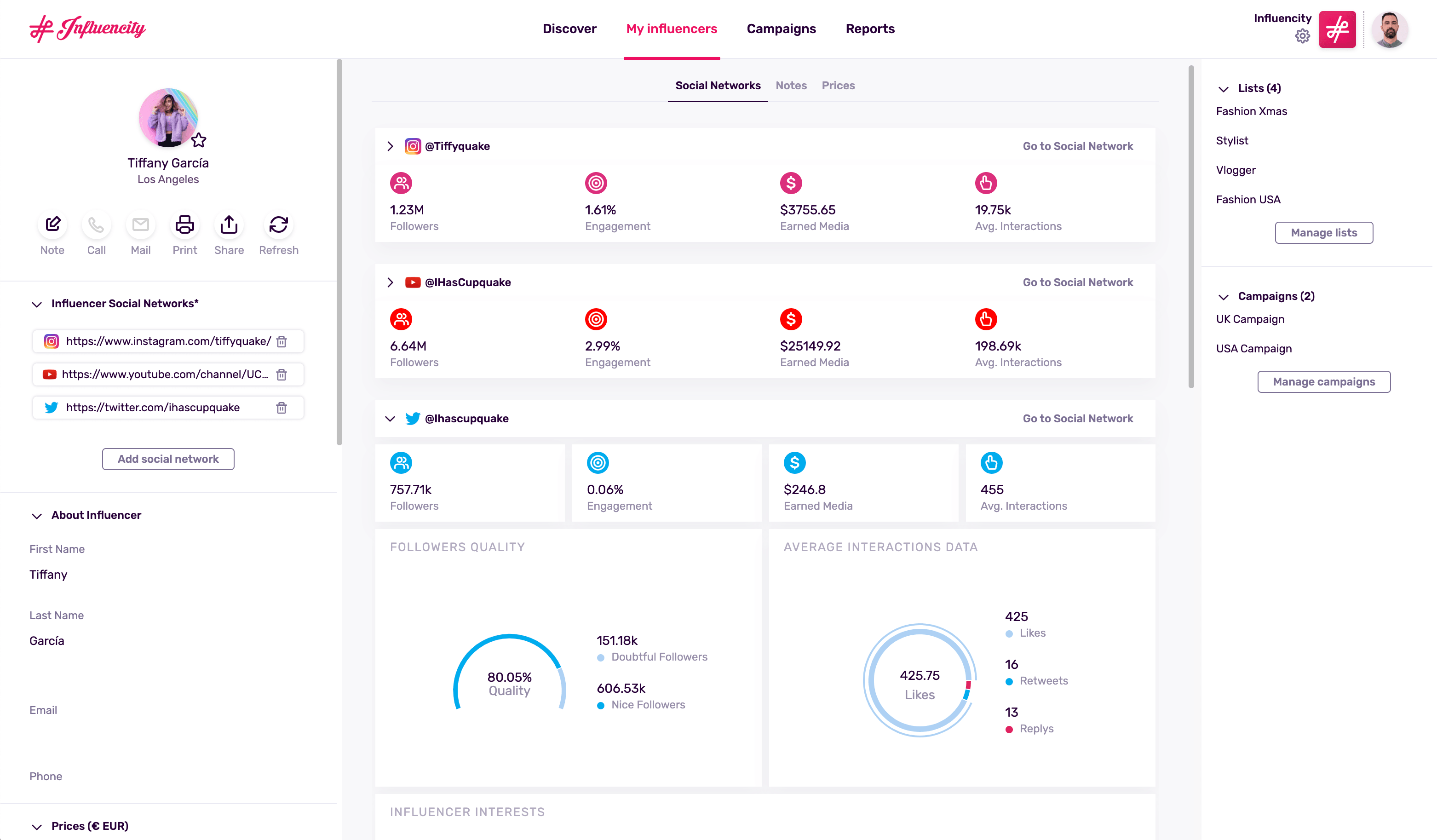 influencity Screenshot #0