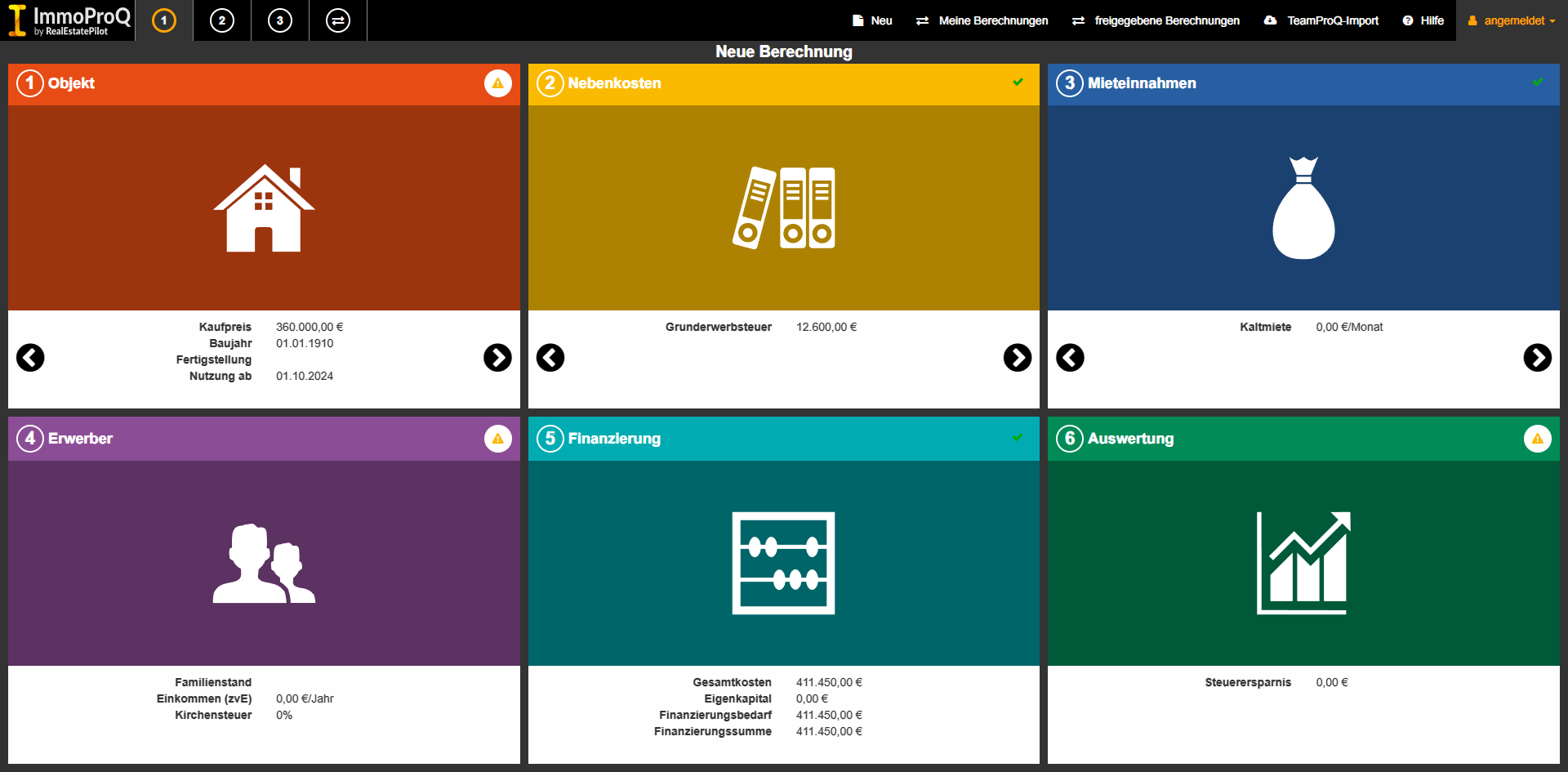 ImmoProQ Screenshot #0
