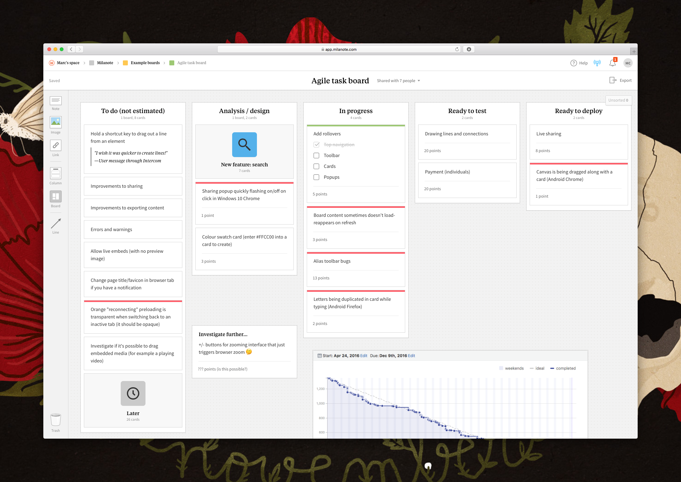 Milanote Screenshot #0