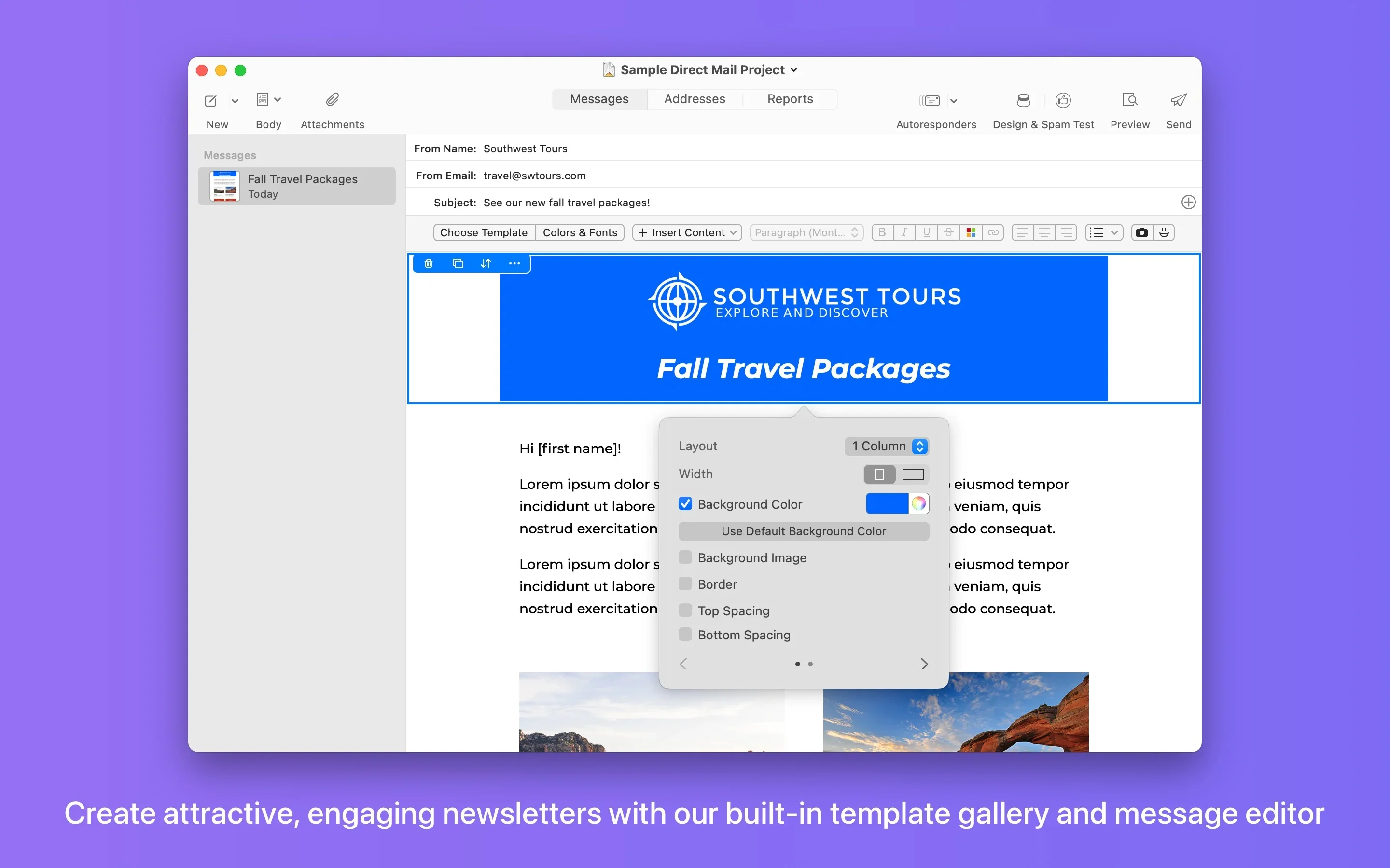 Direct Mail für Mac Screenshot #0