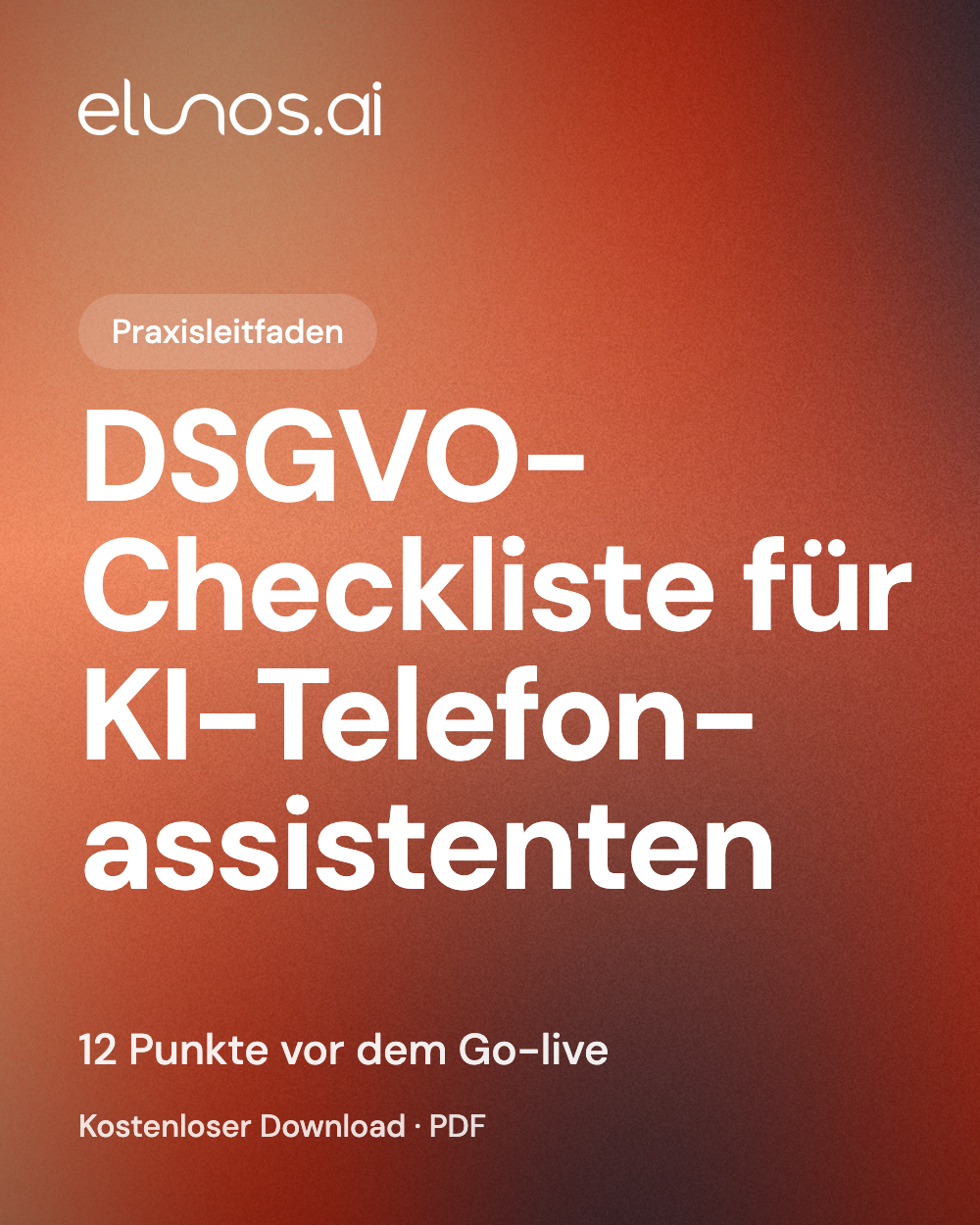 GDPR checklist for AI phone assistants
