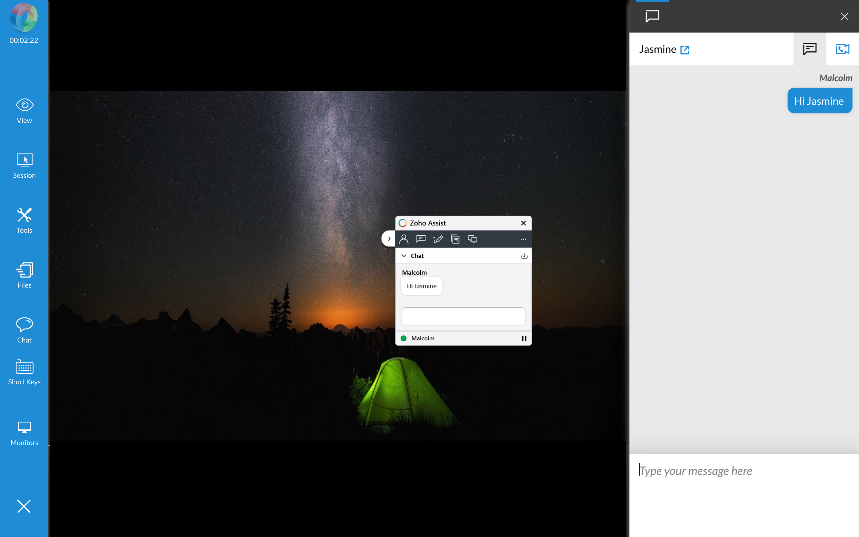 Zoho Assist Screenshot #0