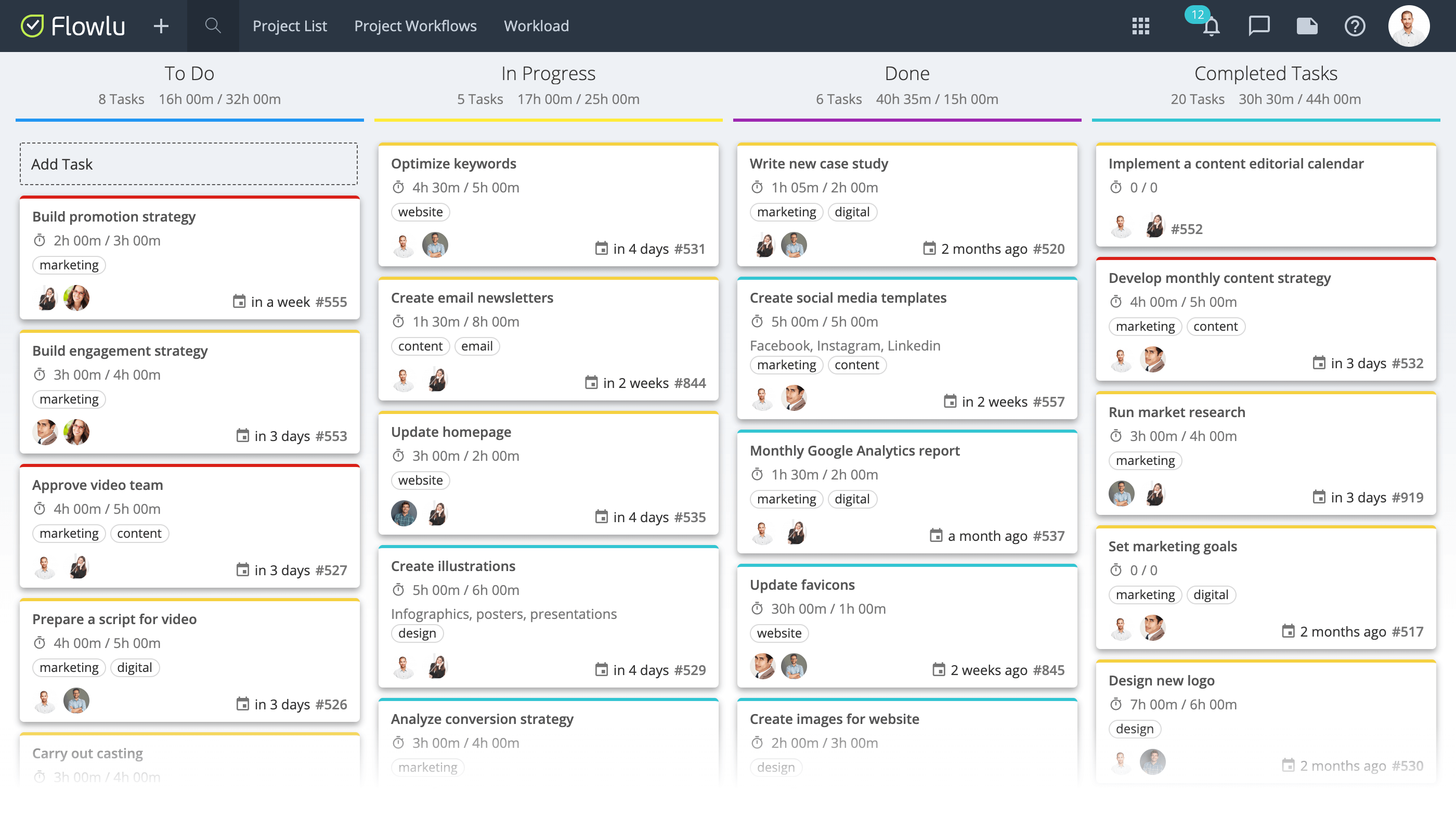 Flowlu Screenshot #0
