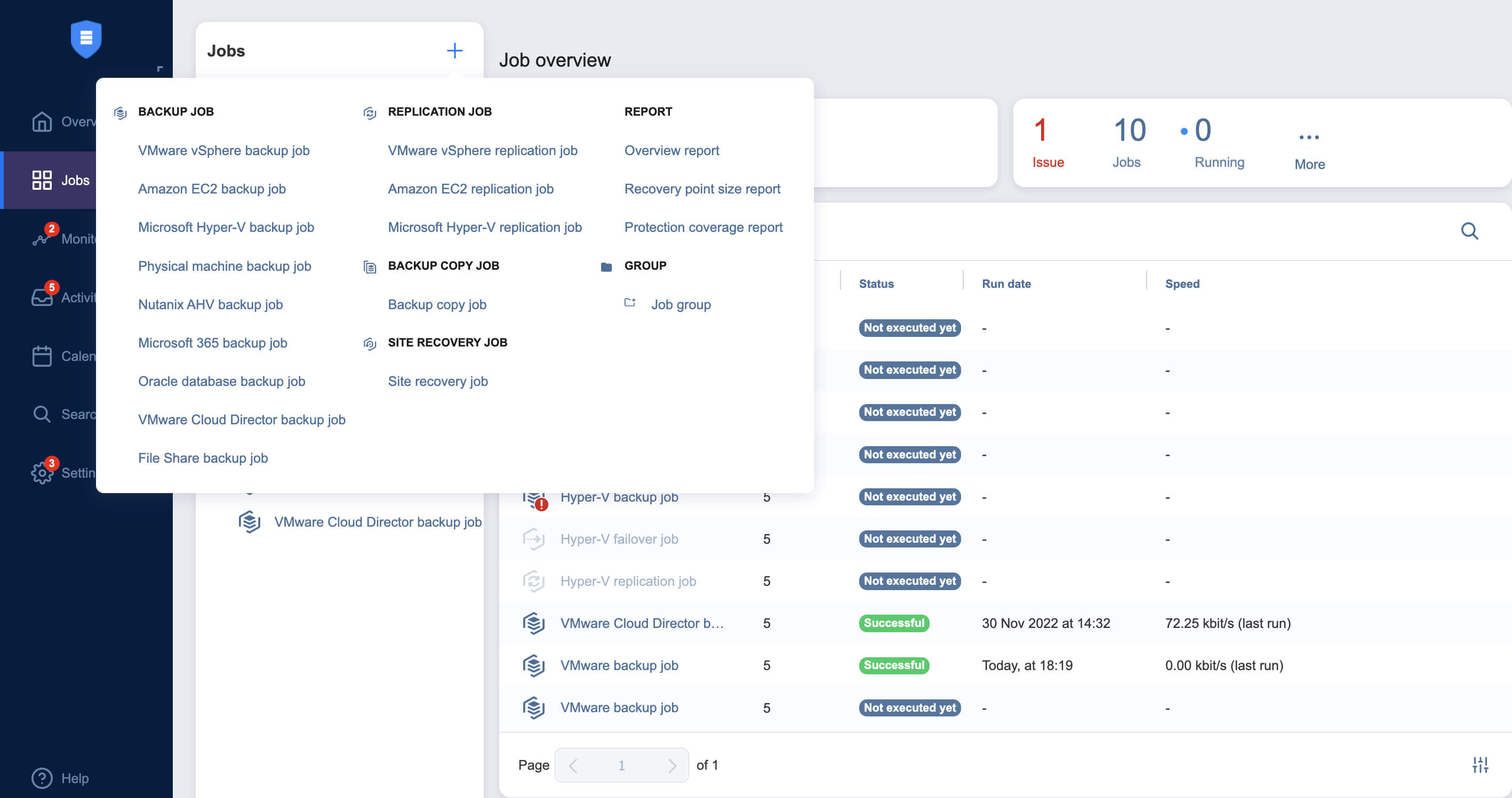NAKIVO Backup & Replication Screenshot #0
