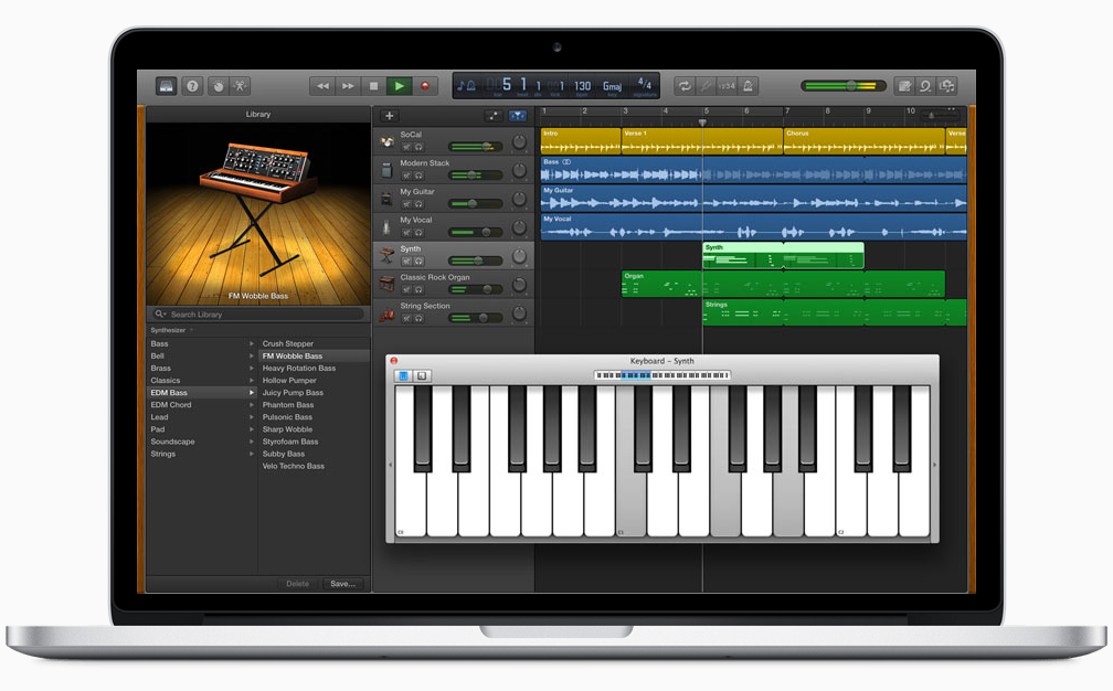 GarageBand Screenshot