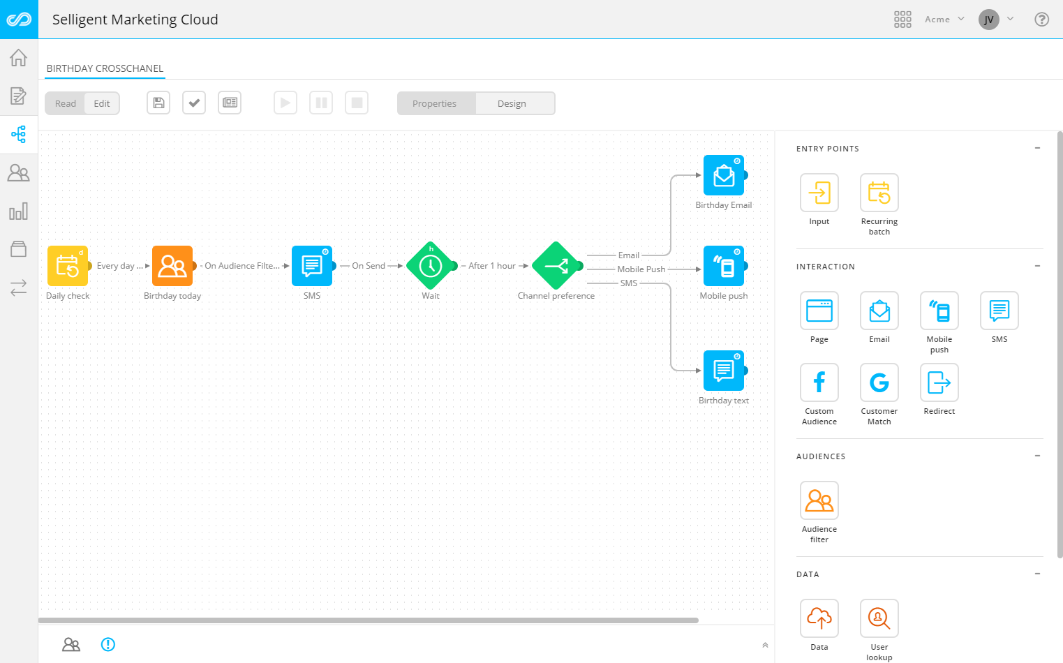 Selligent Marketing Cloud Screenshot #0