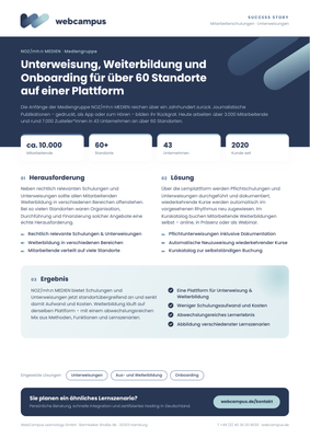 WebCampus Success Story: NOZ
