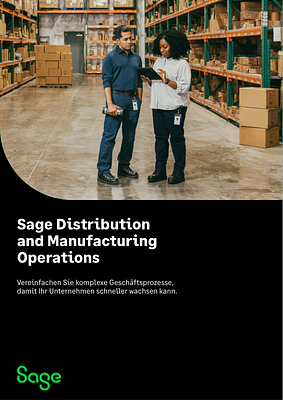 Data Sheet - Sage Distribution & Manufacturing Operations
