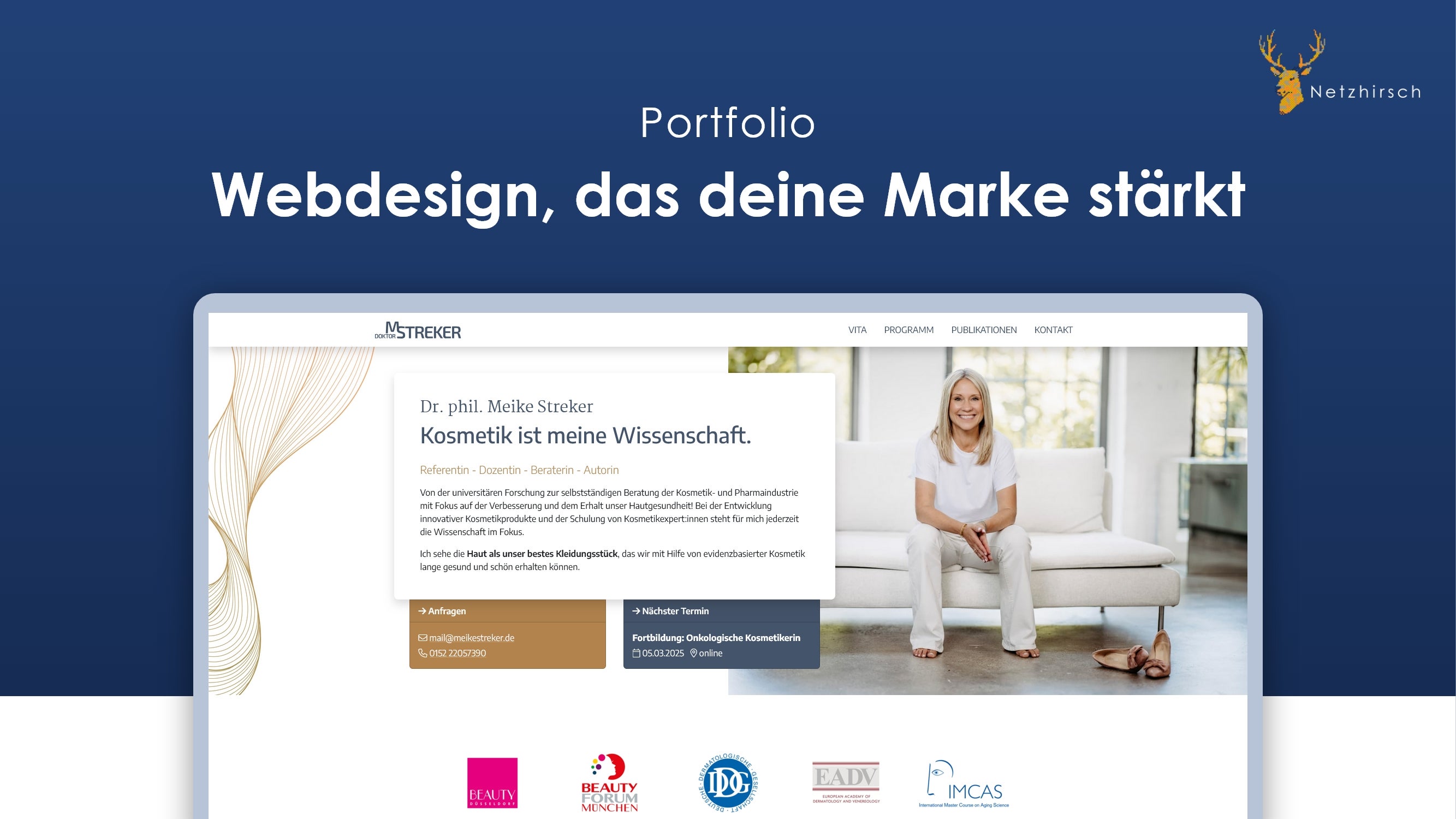 Netzhirsch Projects & Portfolio Screenshot #0