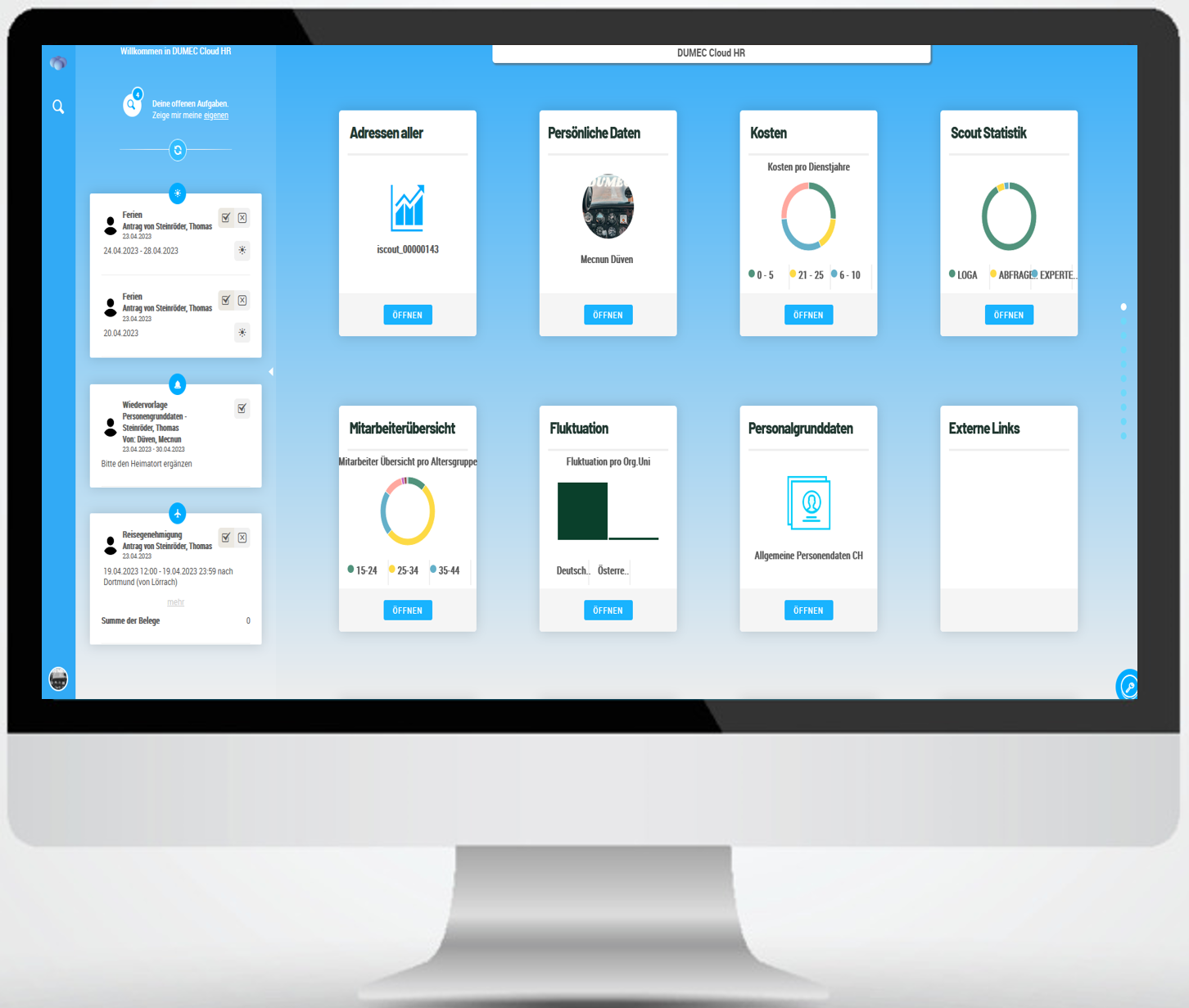 DUMEC Cloud HR Screenshot #0