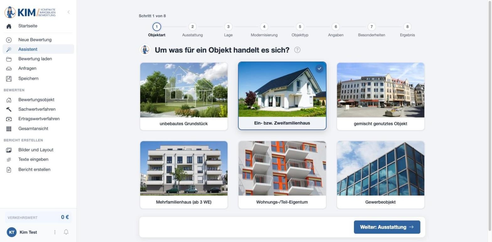 KIM Kompakte Immobilienbewertung Screenshot #0