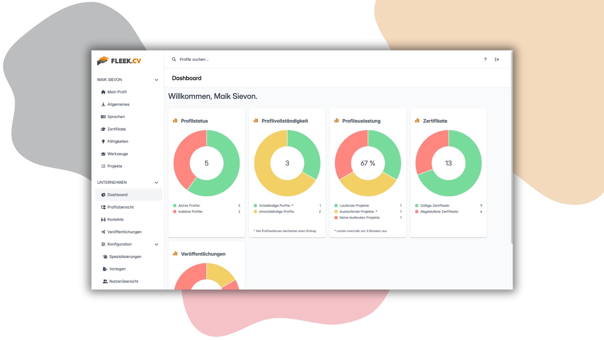 FLEEK.CV Screenshot #0