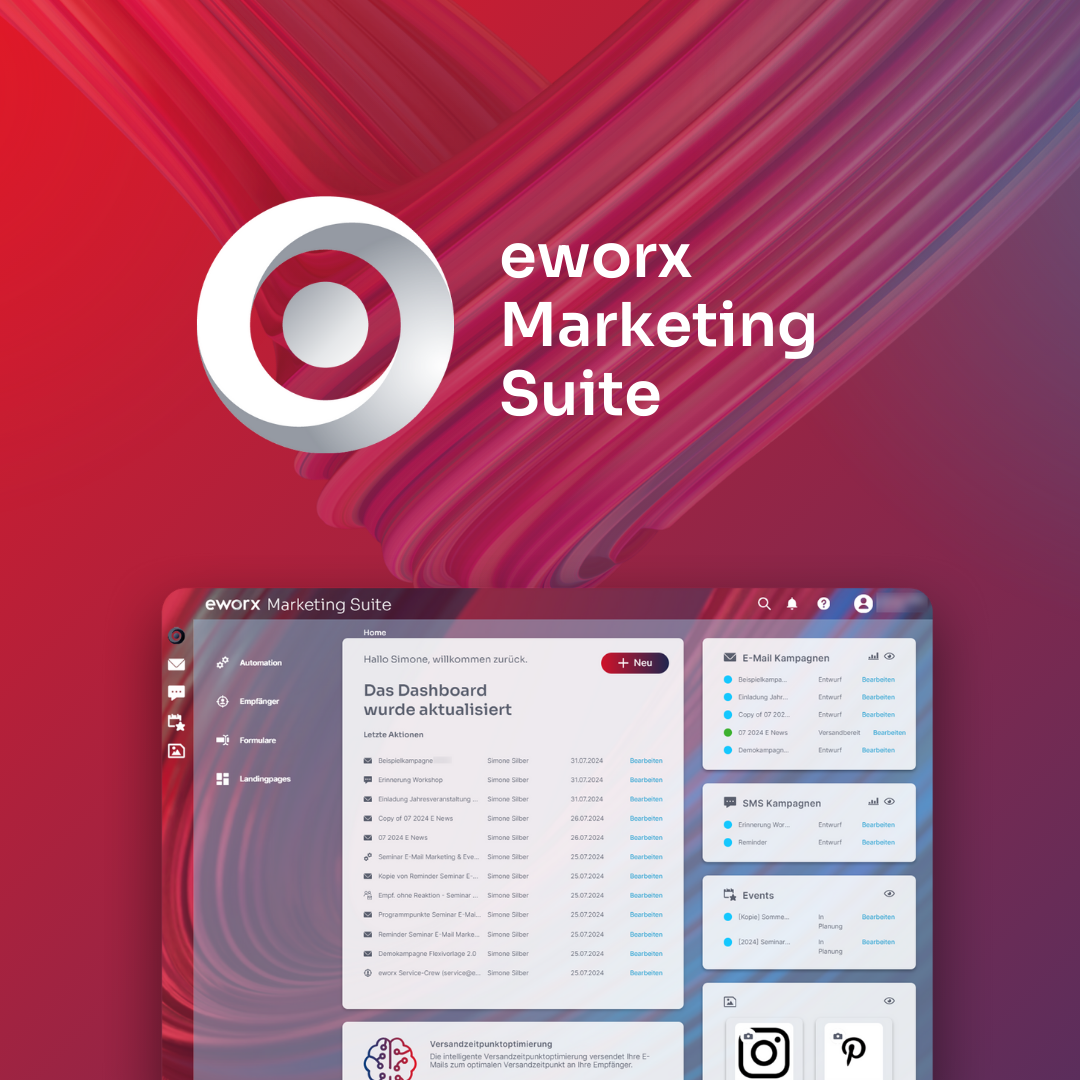 eworx Marketing Suite Screenshot #0