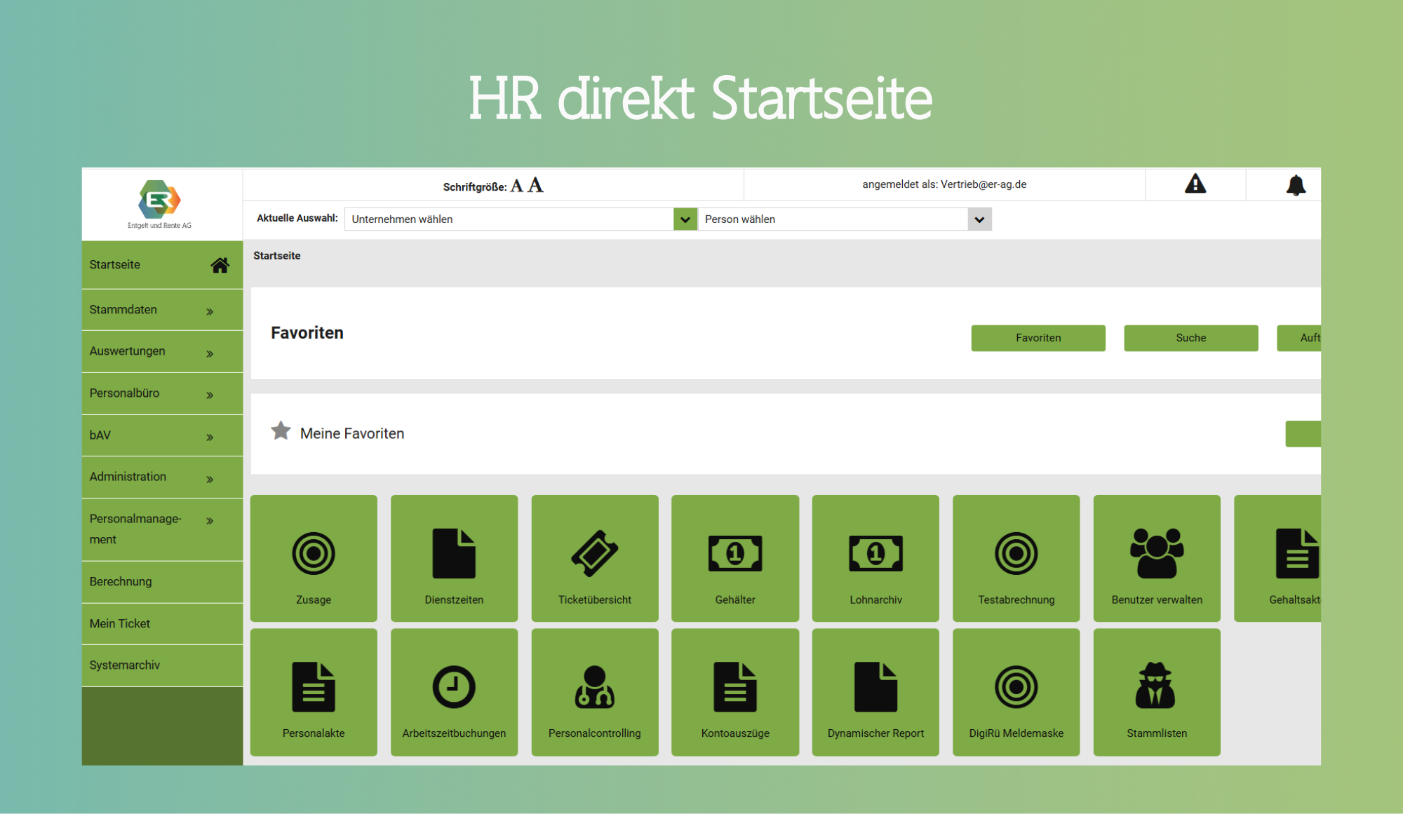 Entgelt und Rente AG Screenshot #0