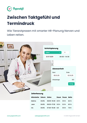 Tierarztpraxen: Zwischen Taktgefühl und Termindruck