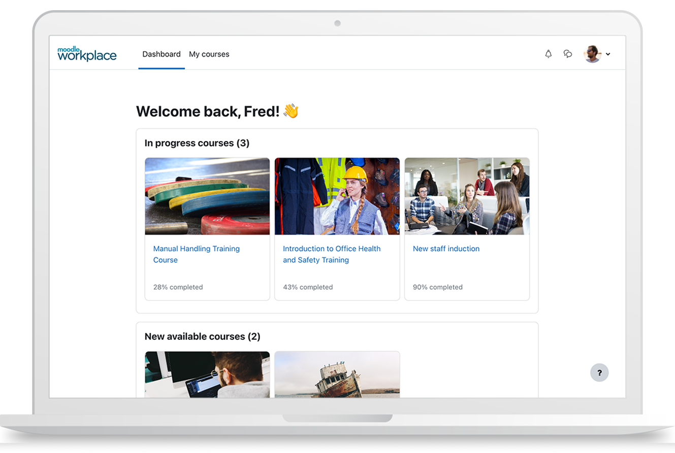 Moodle Workplace Screenshot #0