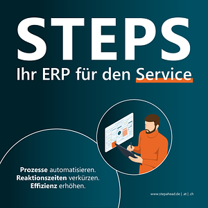 STEPS - unser ERP für den Service