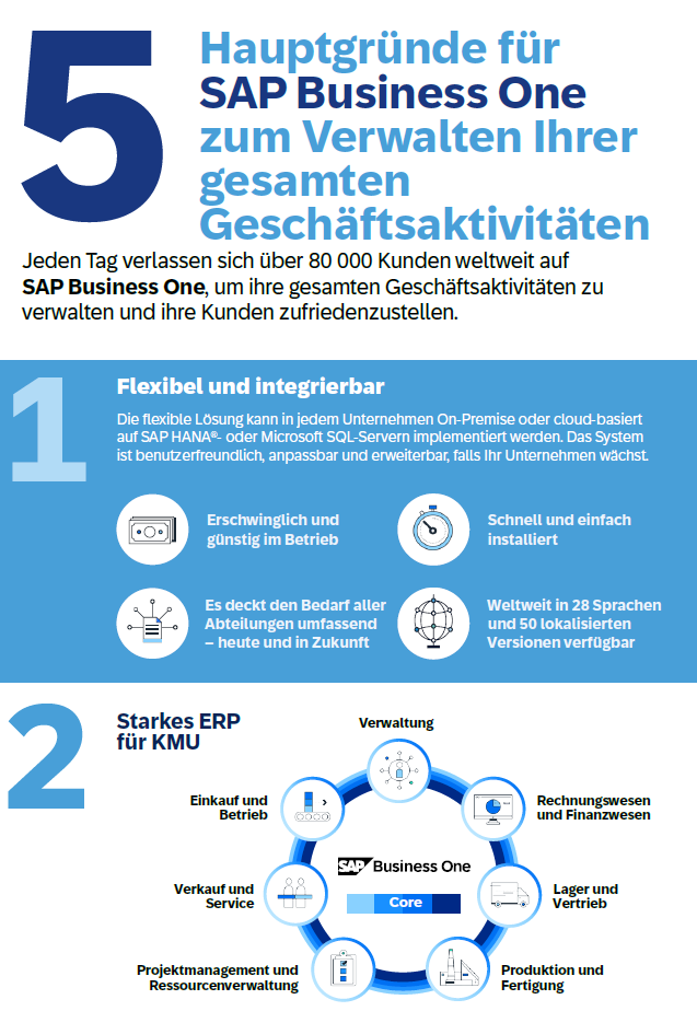 5 Hauptgründe für SAP Business One