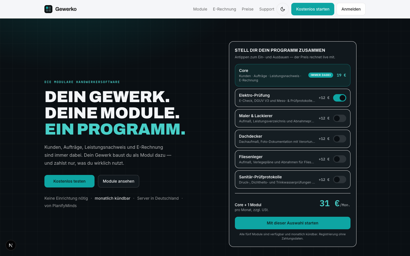 Gewerko Screenshot #0