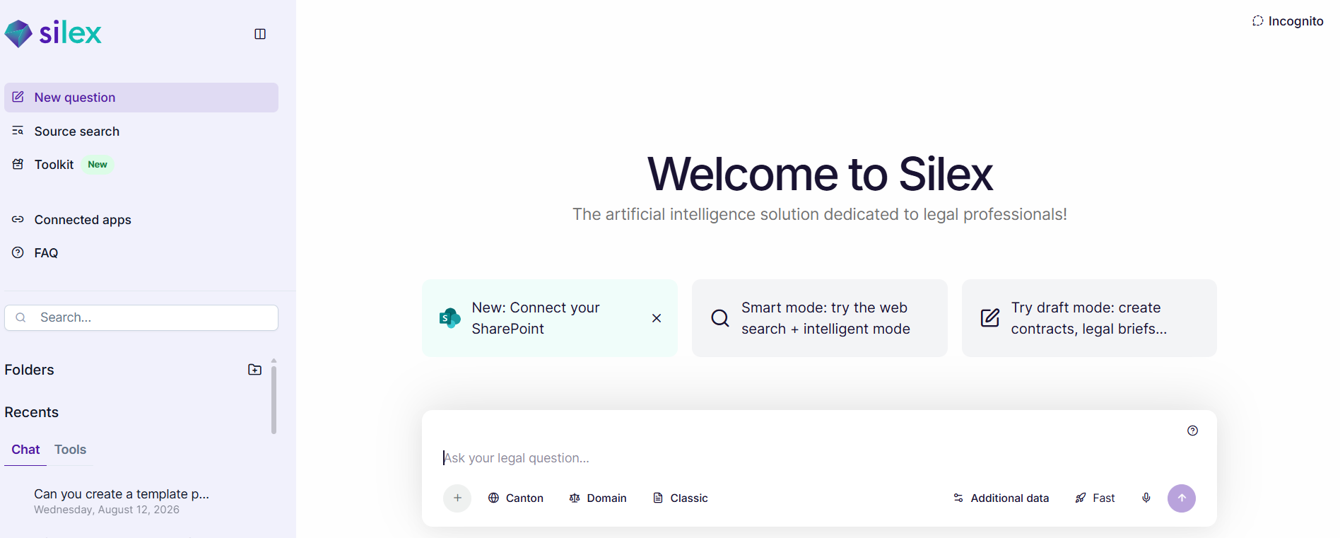 Silex Legal Screenshot #0
