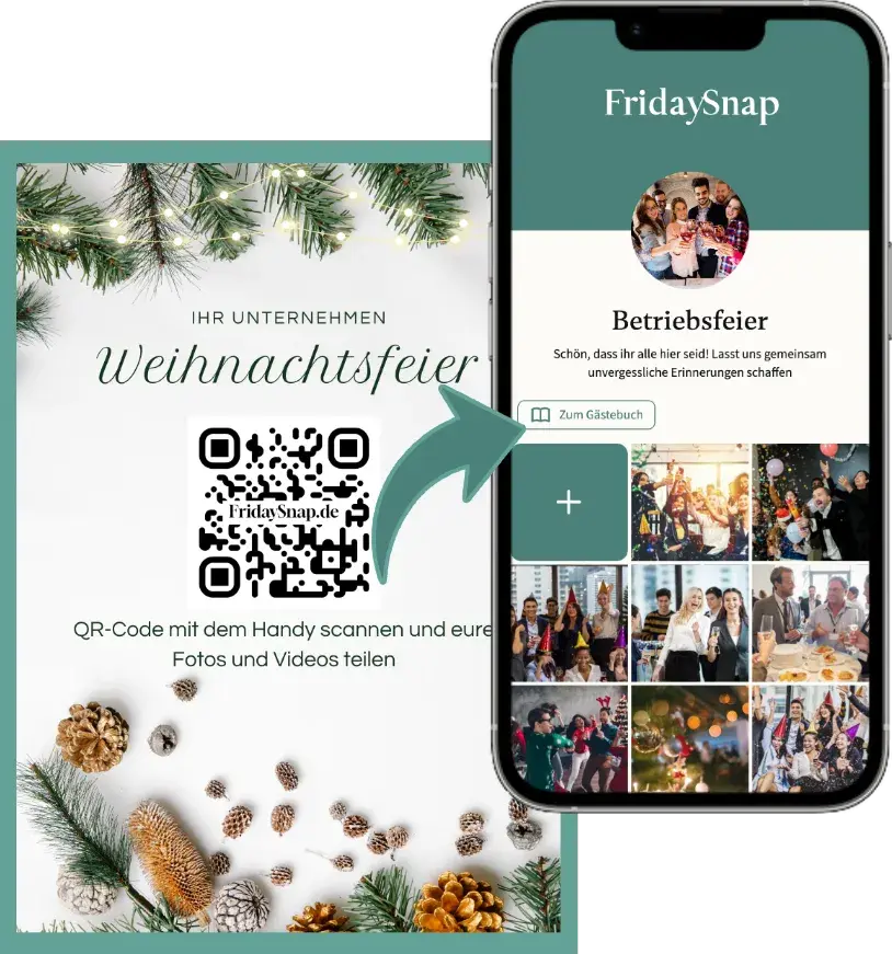 FridaySnap -  Online Galerie für Betriebsfeiern  Screenshot #0