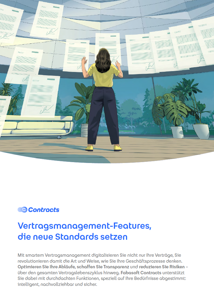 Features Übersicht - Fabasoft Contracts