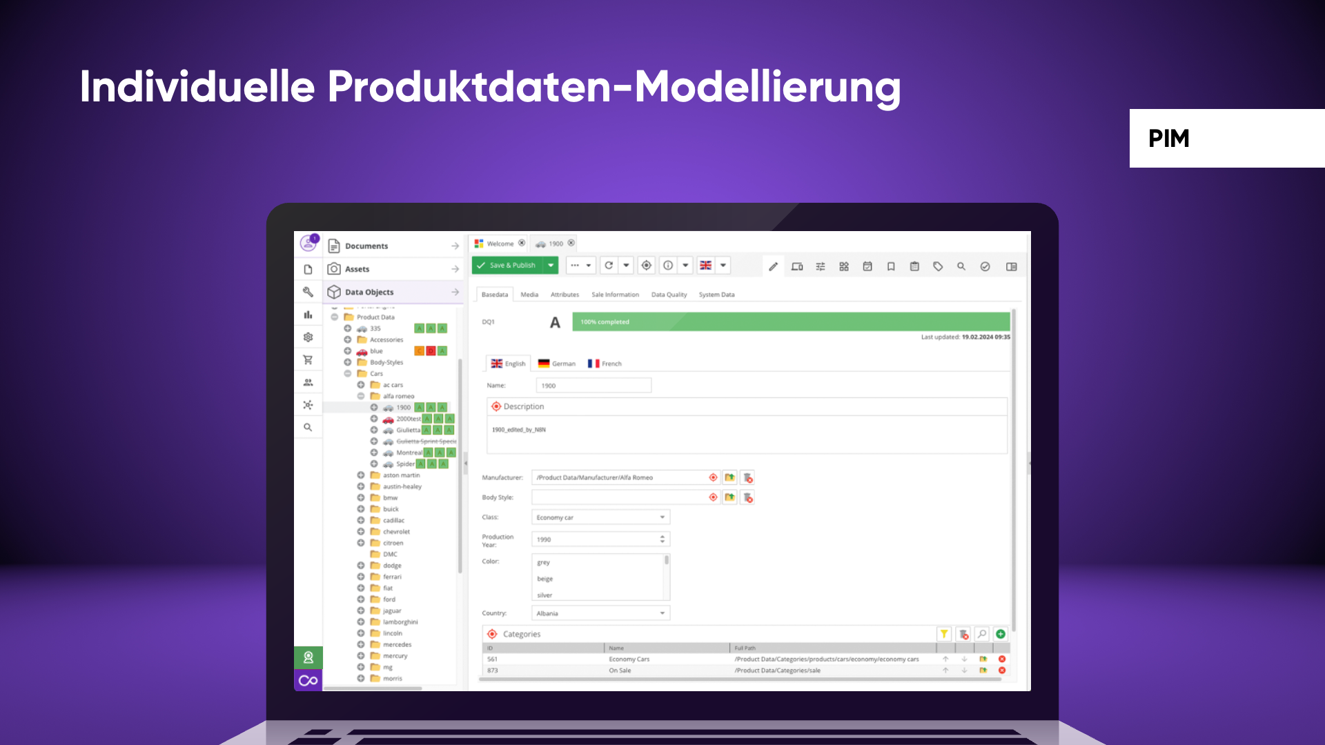 Pimcore Screenshot #0