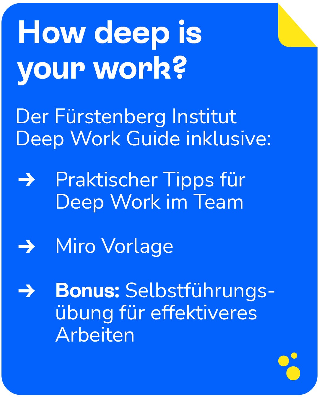 Deep Work Guide | Fürstenberg Institut.pdf