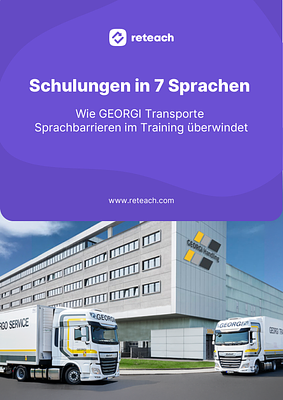 Schulungen in 7 Sprachen  - Wie GEORGI Transporte  Sprachbarrieren überwindet