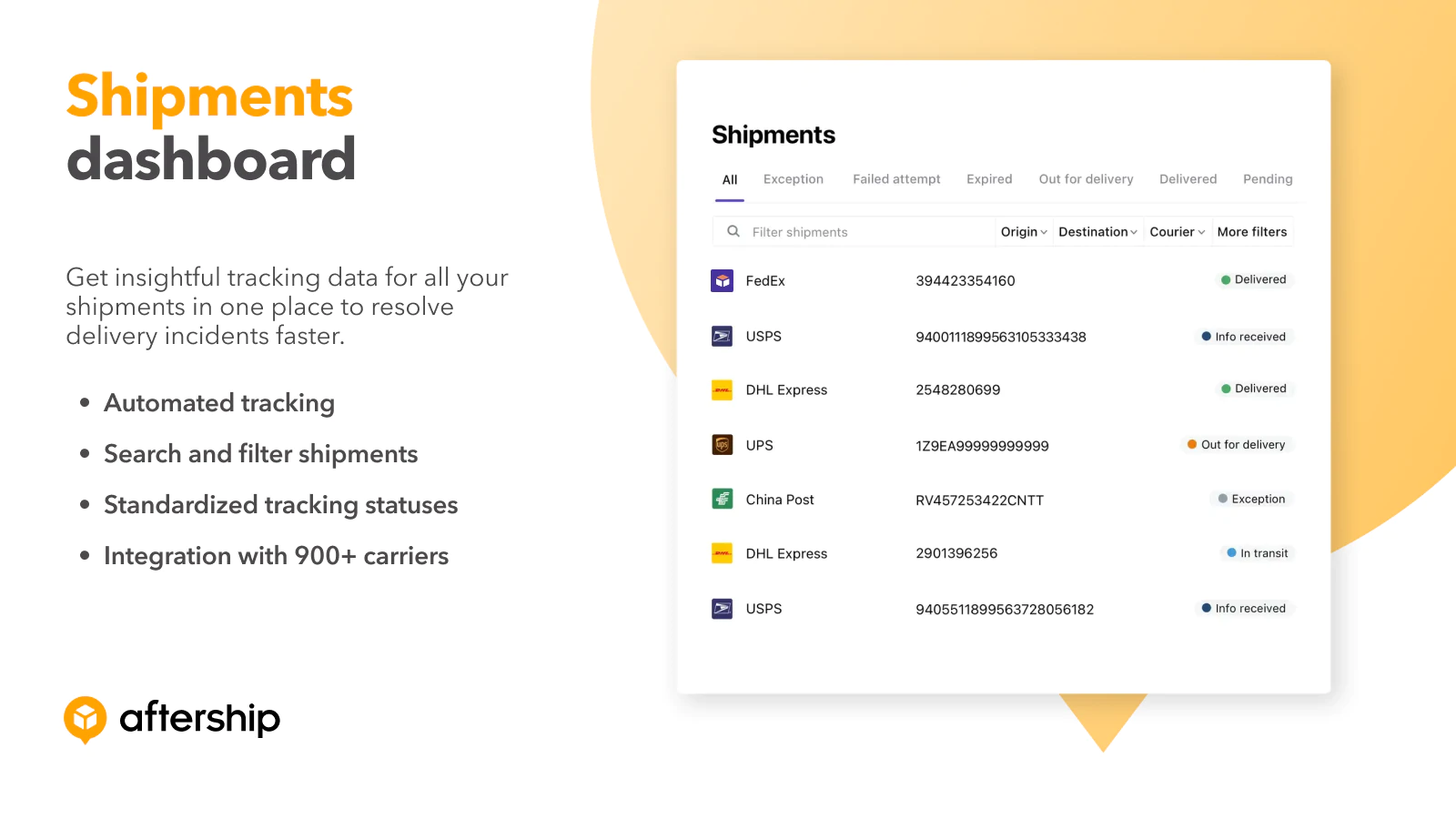 AfterShip Screenshot #0
