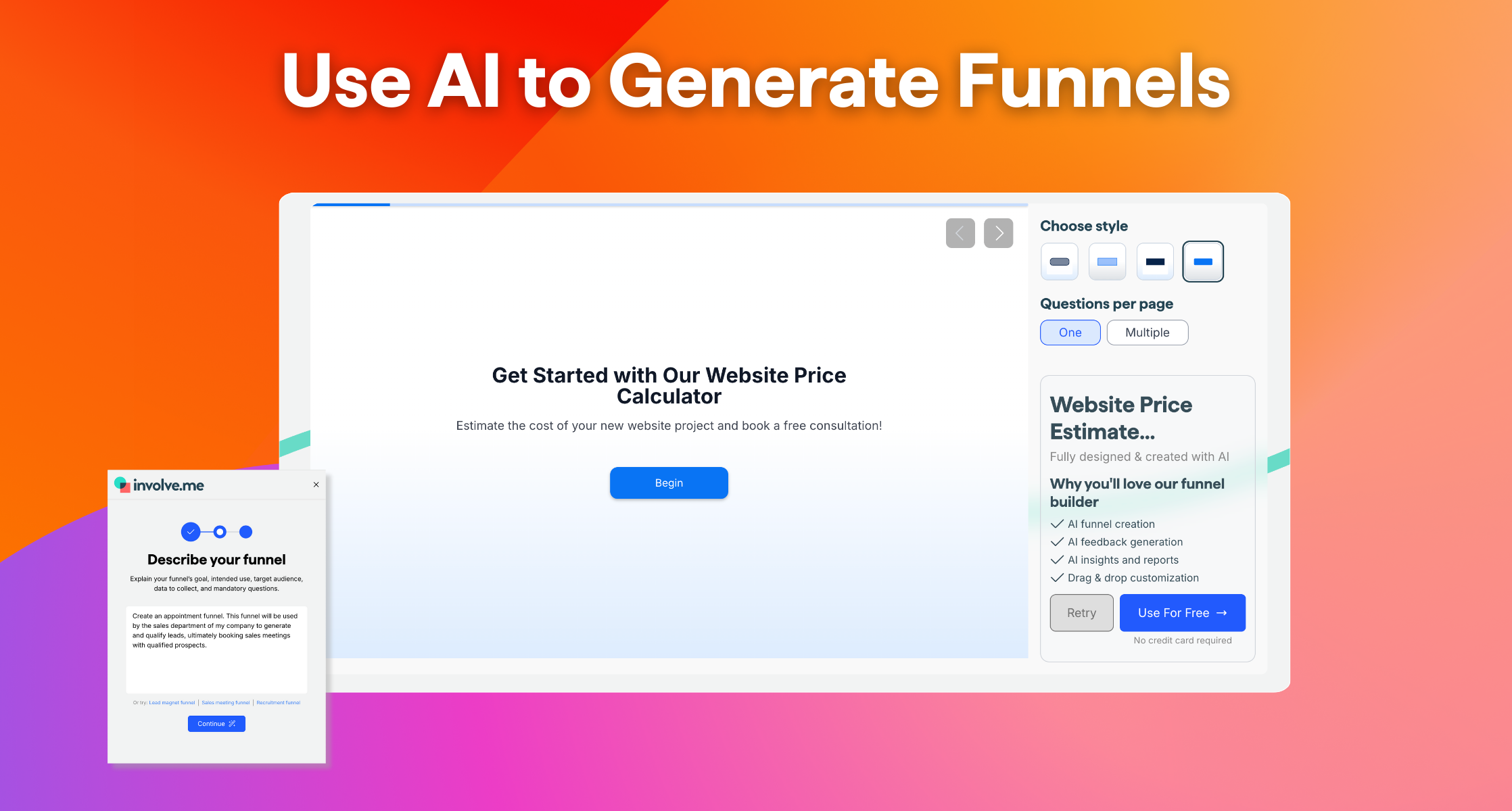 involve.me Screenshot #0