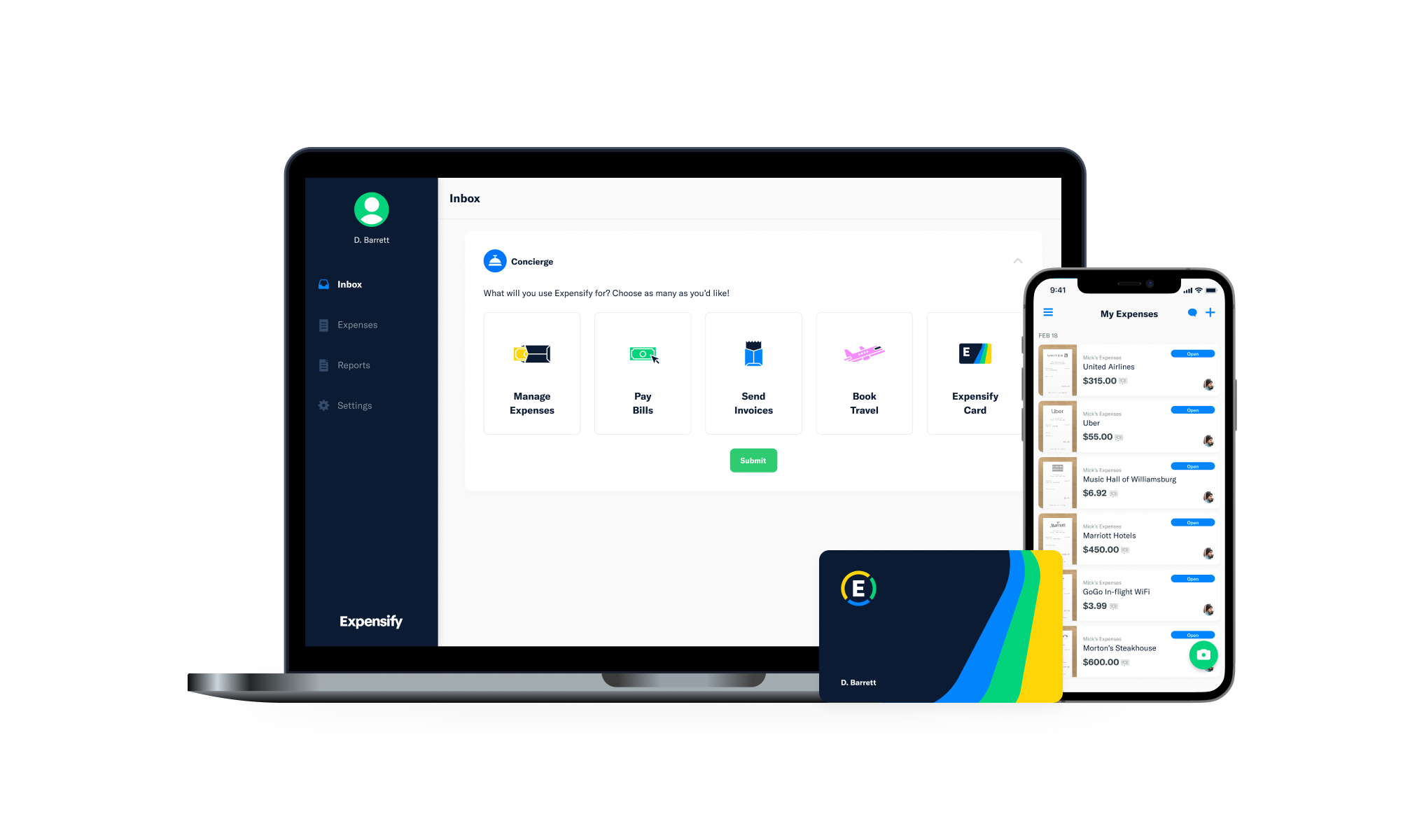 Expensify Screenshot #0