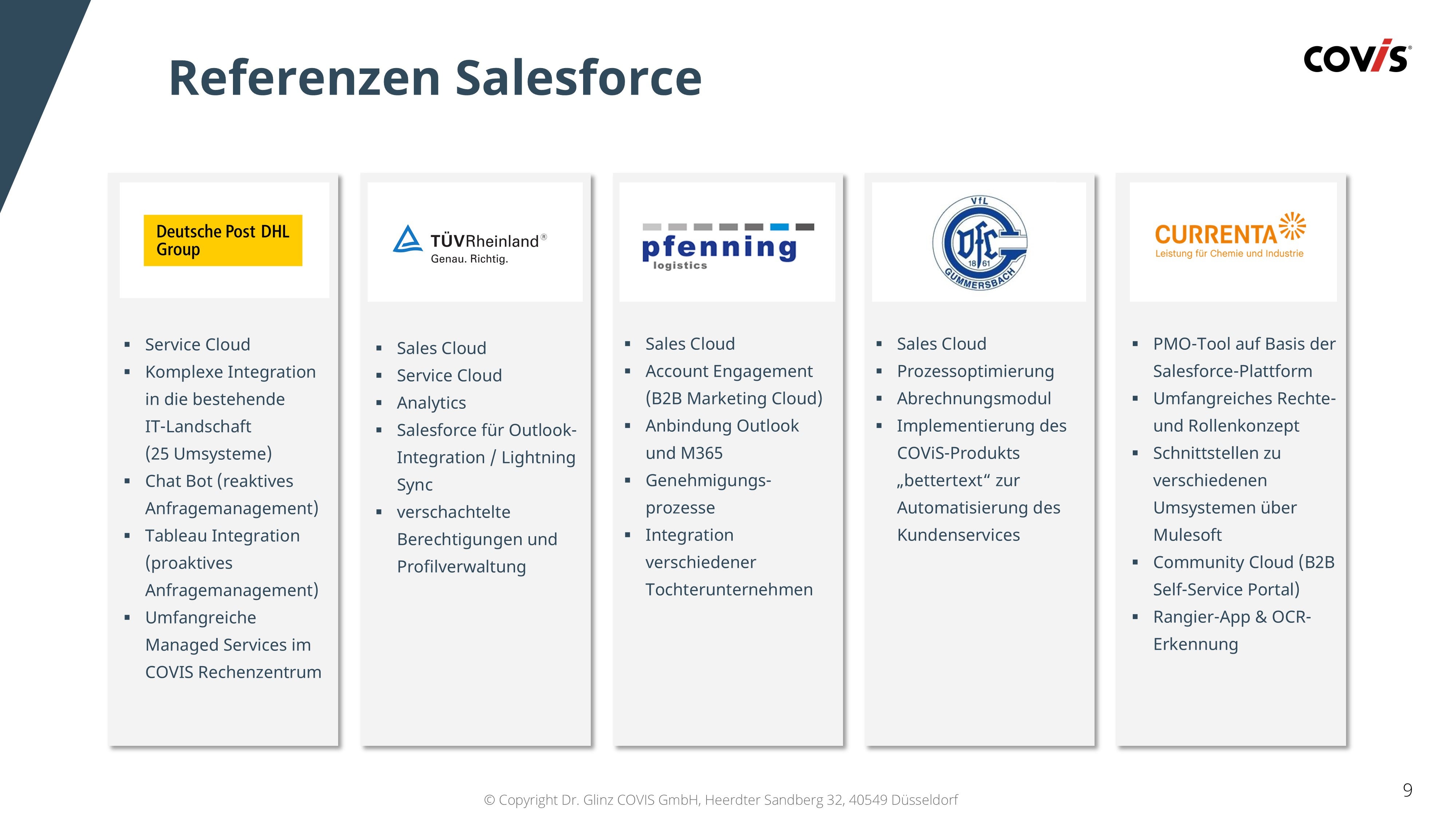 COViS Projects & Portfolio Screenshot #3