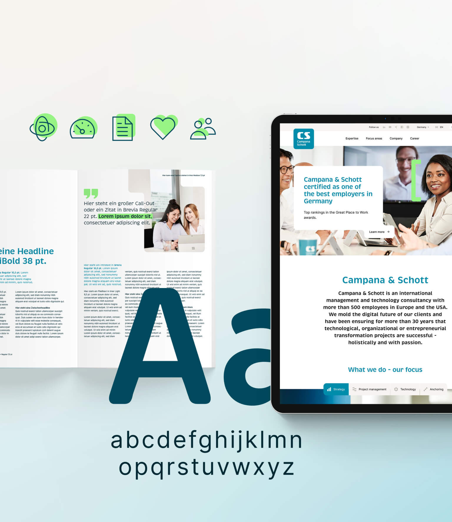 Reference: Campana & Schott – Strategic Brand Relaunch & Corporate Design