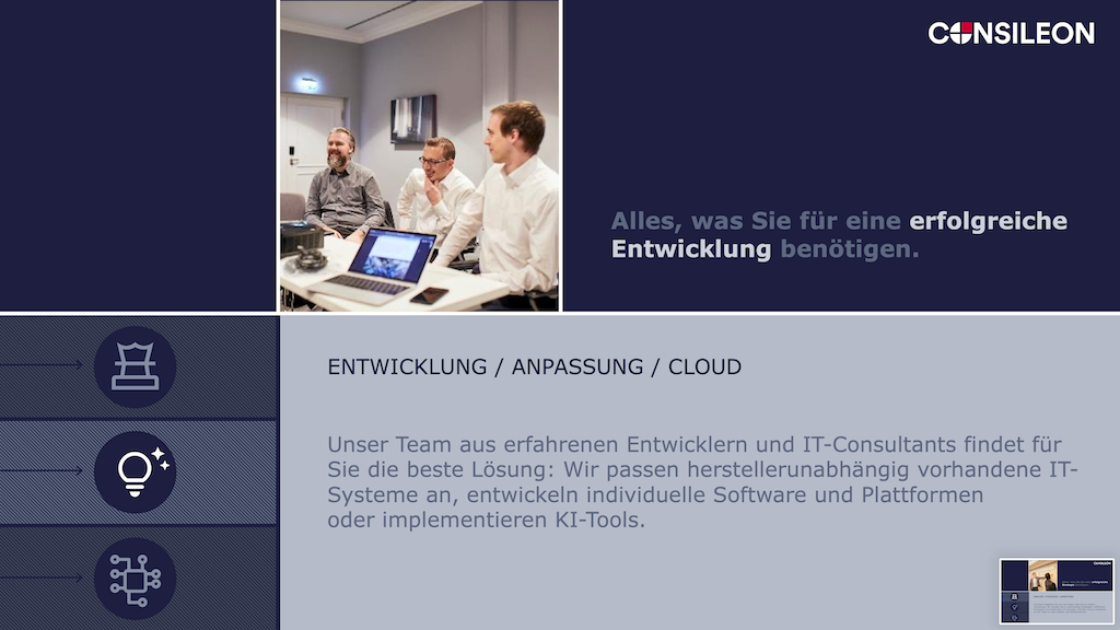 Consileon Projekte & Portfolio Screenshot #6