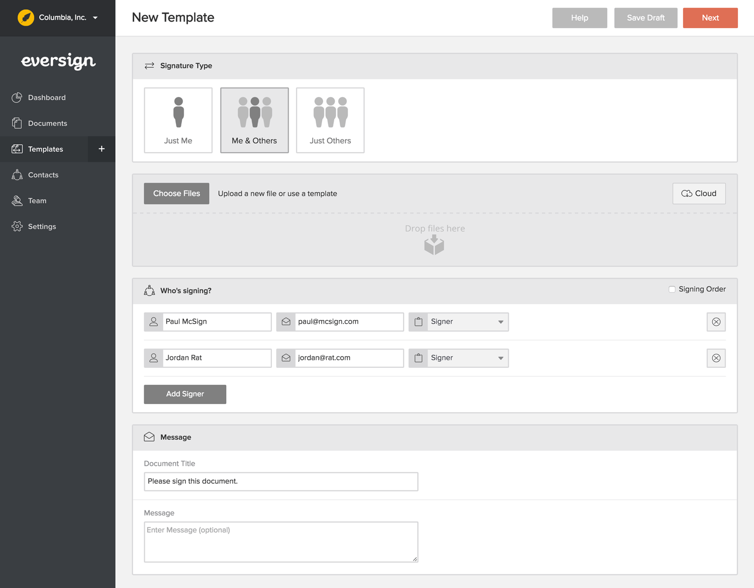 eversign Screenshot #0