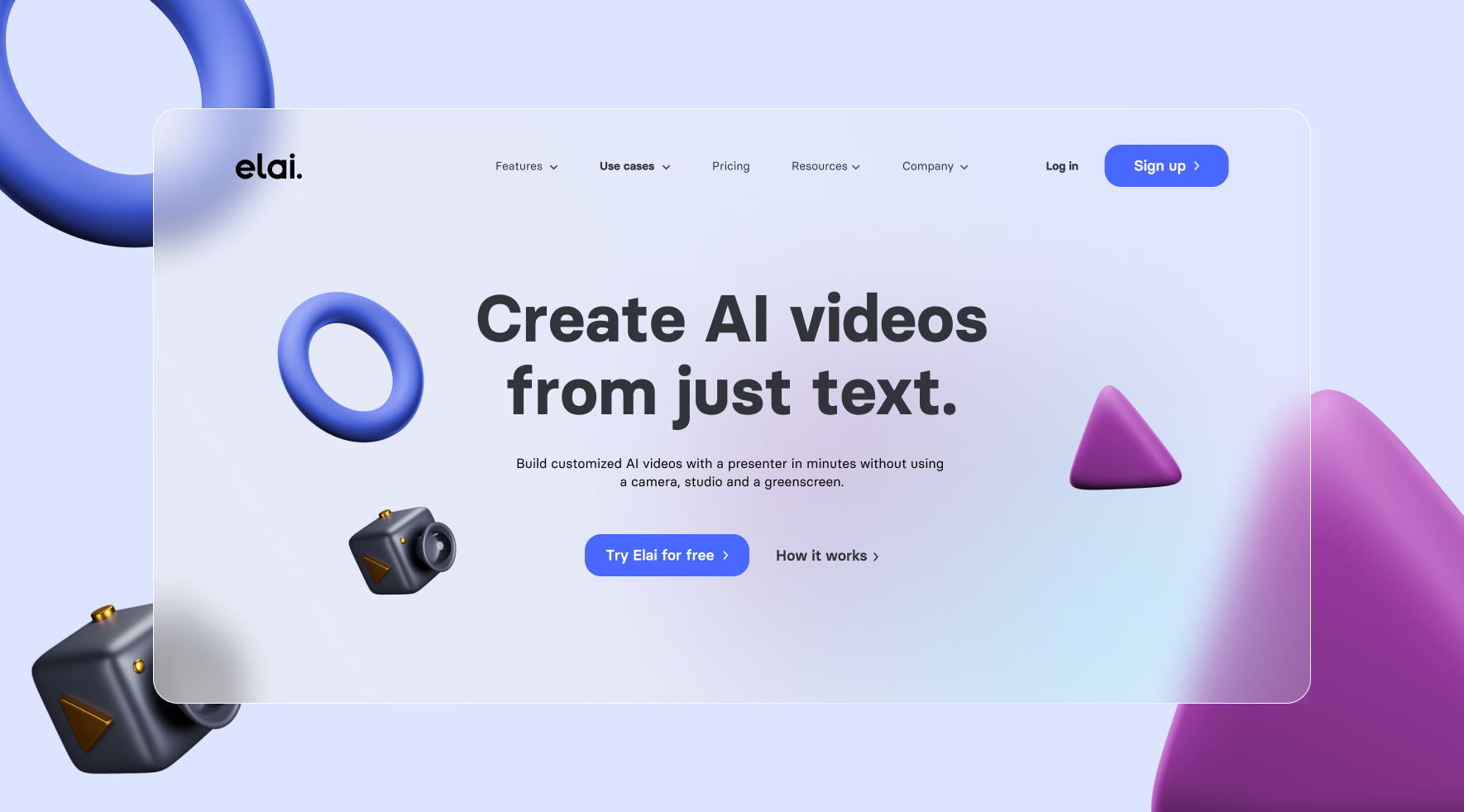 Elai.io Screenshot #0