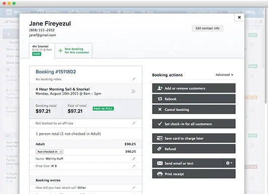 FareHarbor Screenshot #0